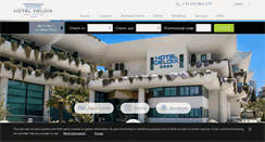 Desktop Screenshot of hoteldeloix.com