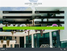 Tablet Screenshot of hoteldeloix.com